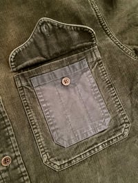 Image 4 of VINTAGE POLO RALPH LAUREN GREEN CORDUROY SHIRT