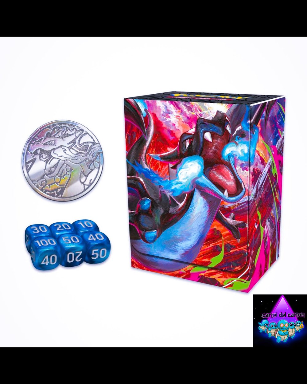 Image of Mega Charizard X Deckbox combo