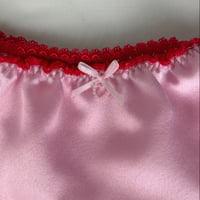 Image 2 of Tanga Sofia rouge et rose