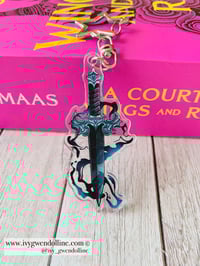 Image 2 of Fantasy Blade Keychain (Various)