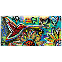 Image 1 of Red Hummingbird