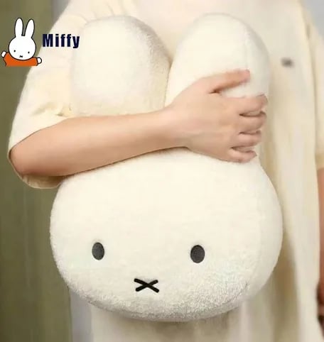 Image of Fluffy Miffy Pillow 🐰