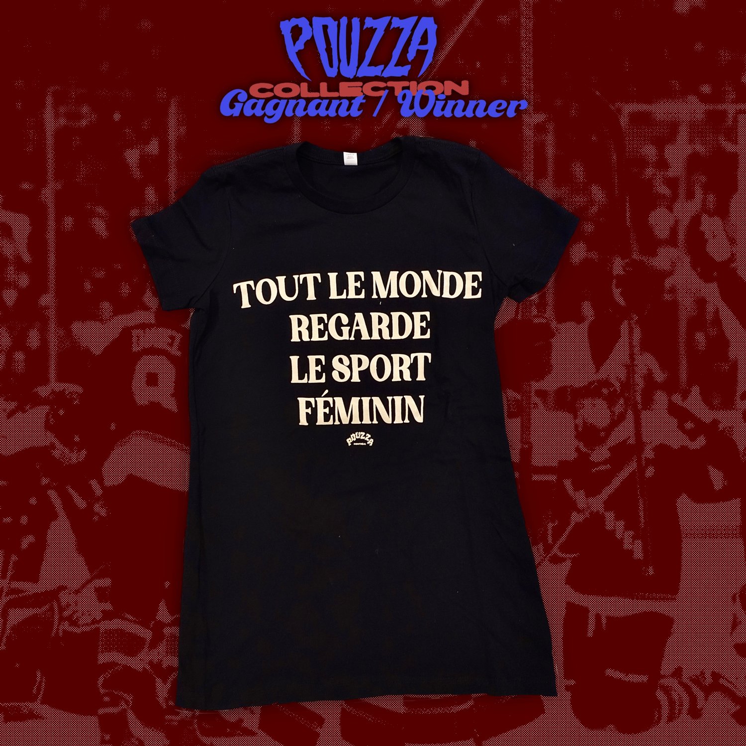 Image of " TOUT LE MONDE REGARDE LE SPORT FÉMININ " T-Shirts ( Homme & Femme ), Camisoles & VNeck ( Fem )