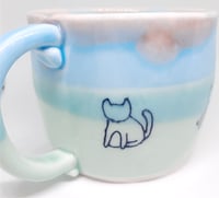 Image 4 of parade of cats mug