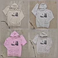 Image 1 of Pettibon "Satan Did Not Appear" hoodies