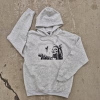 Image 4 of Pettibon "Satan Did Not Appear" hoodies