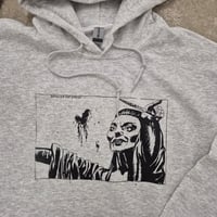 Image 5 of Pettibon "Satan Did Not Appear" hoodies