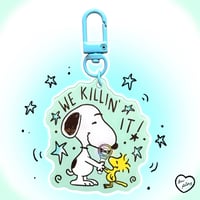 Image 7 of Fandom X SNOOPY PT.2 Acrylic Keychains