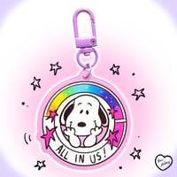 Image 8 of Fandom X SNOOPY PT.2 Acrylic Keychains