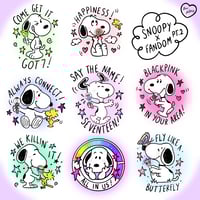 Image 10 of Fandom X SNOOPY PT.2 Acrylic Keychains