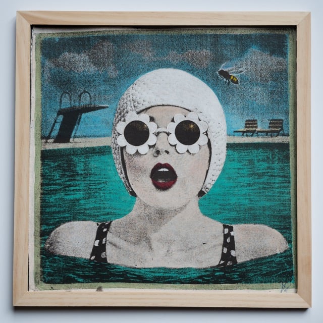 Image of "FRISSON" - Monotype Original (Édition variée limitée à 10 ex.) 