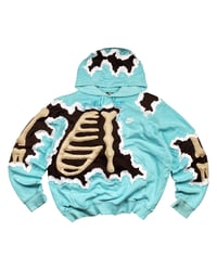 Image 2 of 1 of 1 Frozen Exposed Bones Nike Hoodie (Size L)