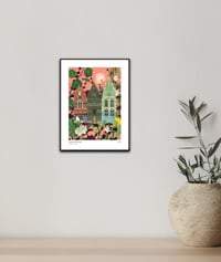 Image 2 of Botanical Mechelen Haverwerf Art Print – Mechelen City Illustration