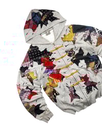 Image 4 of 1 of 1 Batik Scrap Dynasty Nike ZipHoodie (Size M)