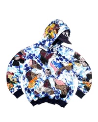 Image 1 of 1 of 1 Batik Riot Patch Hoodie (Size L)