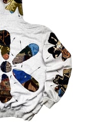 Image 8 of 1 of 1 Batik Patchwork Peace Hoodie (Size XL)