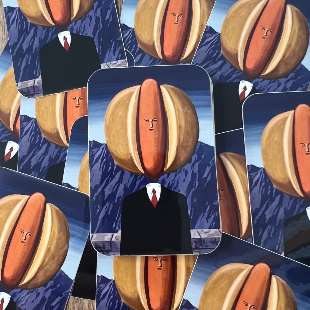 Image of The Hot Dog of Living Sticker