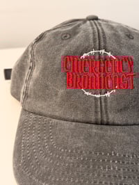 Image 3 of Emergency Broadcast - Grey Vintage Cap