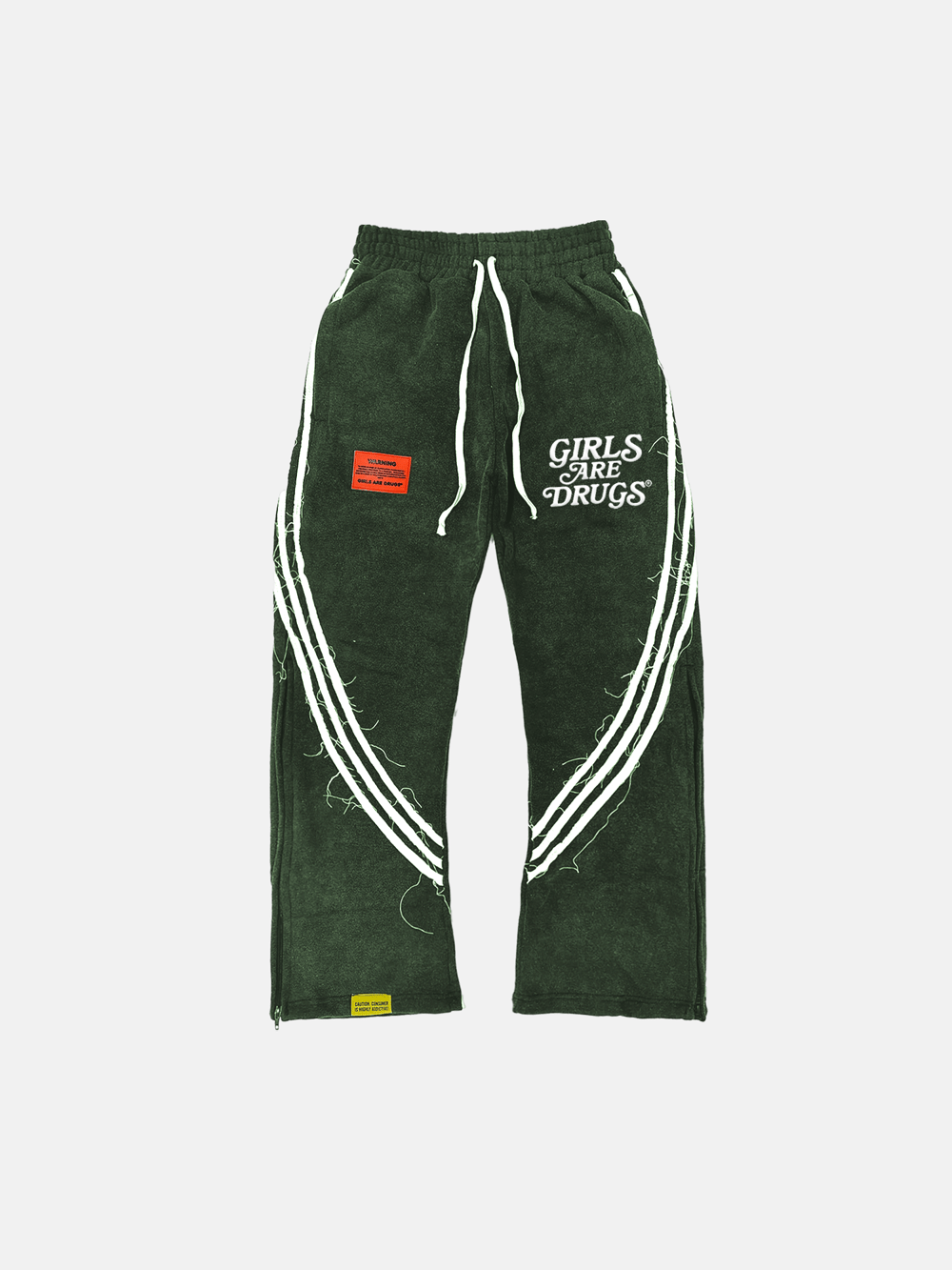 Image of GIRLS ARE DRUGS® JOGGERS - GUCCI GREEN