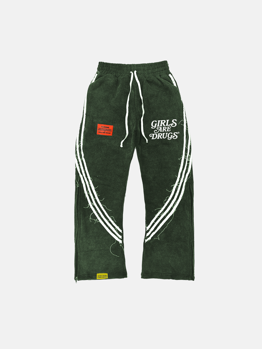Image of GIRLS ARE DRUGS® JOGGERS - GUCCI GREEN
