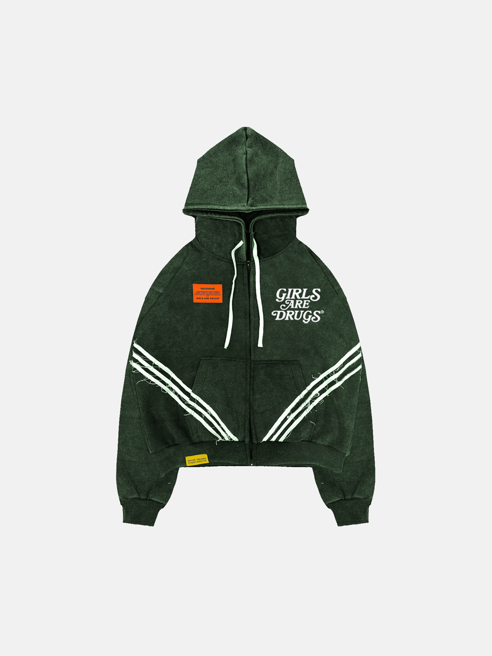 Image of GIRLS ARE DRUGS® HOODIE - GUCCI GREEN