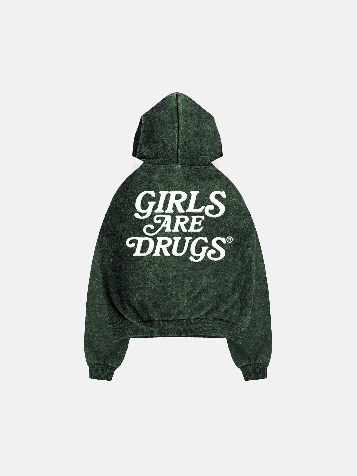 Image of GIRLS ARE DRUGS® HOODIE - GUCCI GREEN