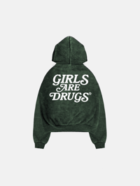 Image 2 of GIRLS ARE DRUGS® HOODIE - GUCCI GREEN