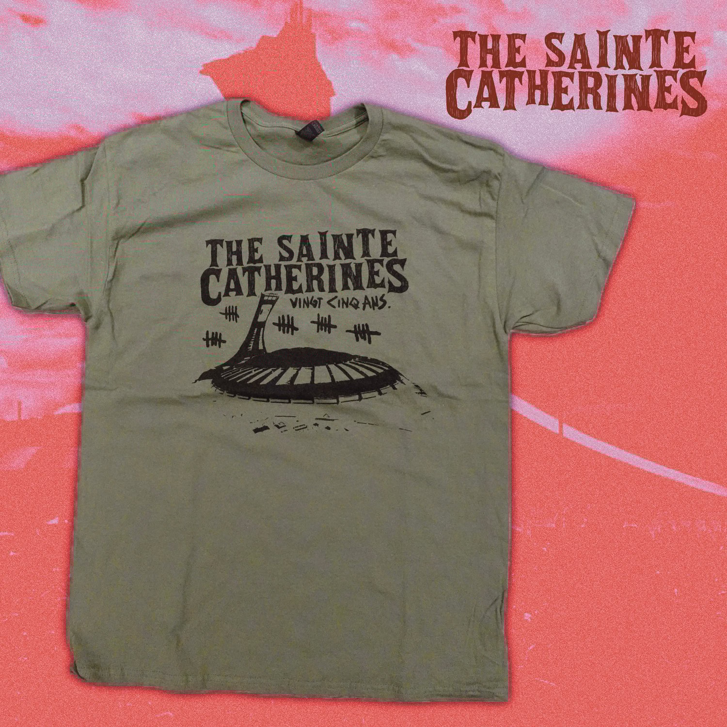 Image of The Sainte Catherines " Stade Olympique " T-shirts / hoodies ( S-XXXL )