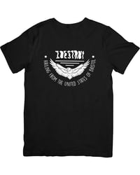 Image 1 of ‘United States of Bristol’ tshirt BLACK