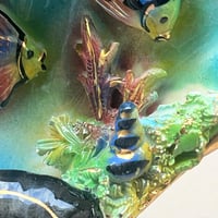 Image 8 of Lampe veilleuse en céramique coquille saint Jacques vintage 1950 - 1960 Vallauris