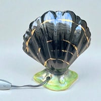 Image 11 of Lampe veilleuse en céramique coquille saint Jacques vintage 1950 - 1960 Vallauris