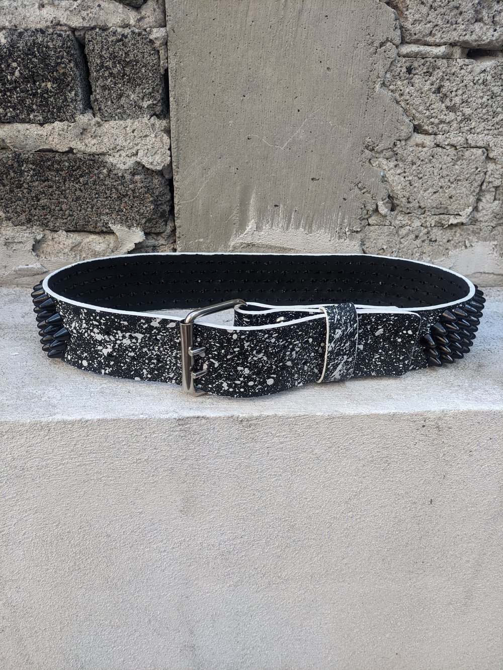 MAUSER Bandolier. Studded Leather Utility Belt