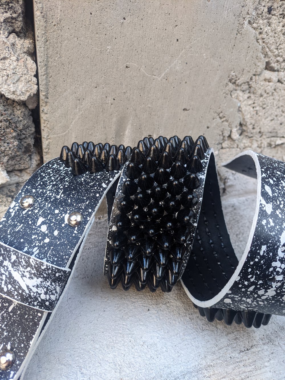 MAUSER Bandolier. Studded Leather Utility Belt