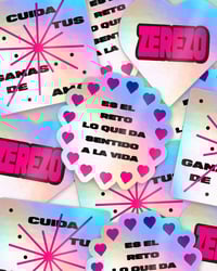 Image 1 of Pack x3 Stickers Holográficos