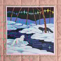 stuck in a dream print