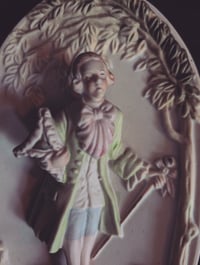 Image 3 of Bisque courting Plaques 