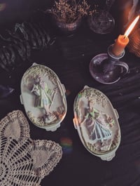 Image 4 of Bisque courting Plaques 