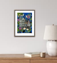 Image 2 of Botanical Mechelen Grote Markt Art Print – Mechelen City Illustration