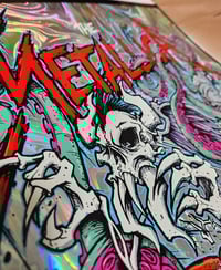 Image 3 of METALLICA BLACK BOX FOIL POSTER