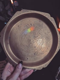 Image 2 of Brass dragon tray 