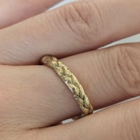 Image 3 of Bague Cheveux Vermeil / sur mesure 
