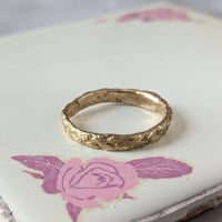 Image 4 of Bague Cheveux Vermeil / sur mesure 