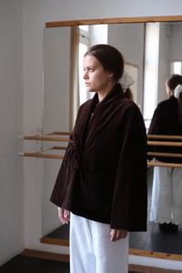 Image 1 of BARKA Cotton Velvet Padded Jacket