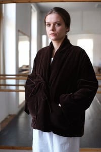 Image 3 of BARKA Cotton Velvet Padded Jacket