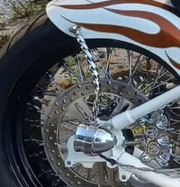 Image 2 of Le Marteau Rouge ( The Red Hammer)  Chopper Tail Light 