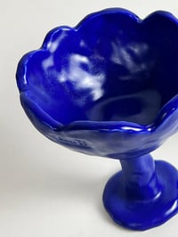 Image 3 of Blue Tulip Glass 