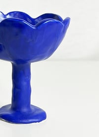 Image 2 of Blue Tulip Glass 
