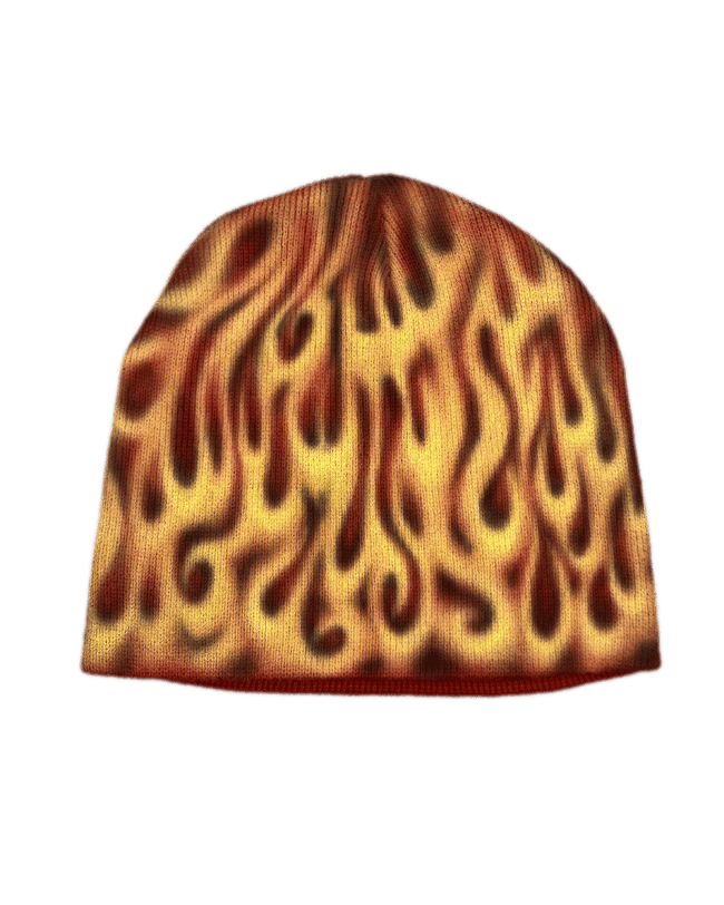 Flame beanie