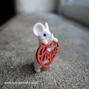 Wee Love Heart Mouse