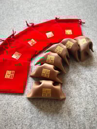 Image 2 of Gyoza Paperweight Set (Prototype) Shell Cordovan